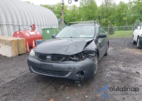 2008 Subaru Impreza 2.5I из США, поврежденный, VIN JF1GH61658G819530